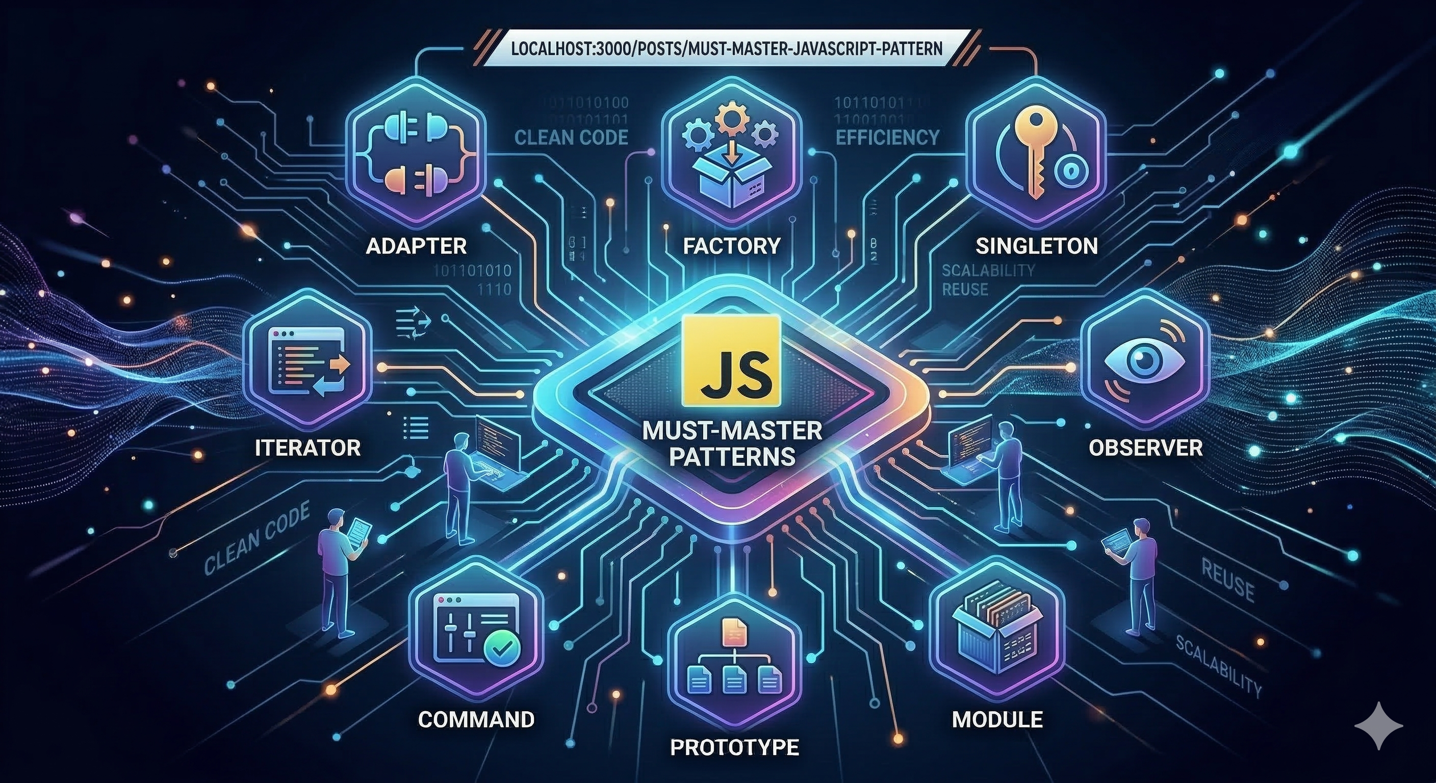 🚀 모든 개발자가 마스터해야 할 10가지 JavaScript 패턴 — techlog